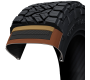 construction of Nitto's all terrain light truck tire