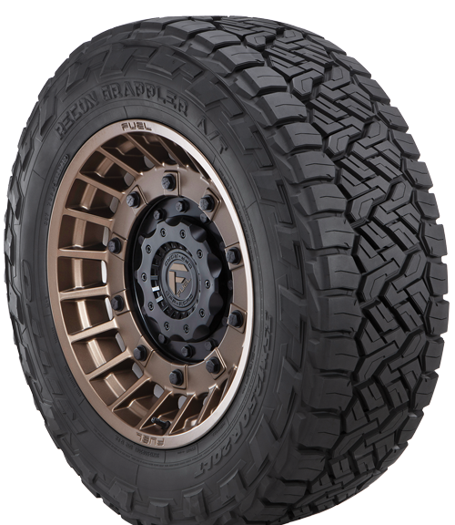 dual sidewall options on Nitto's all terrain light truck tire